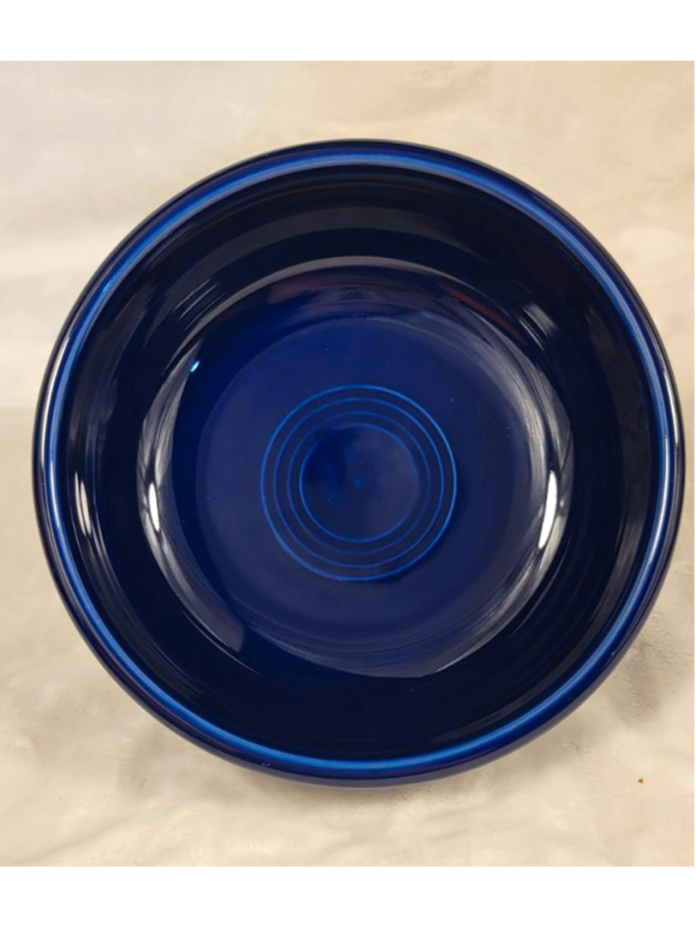 FIESTA Classic Rim 5 5/8 Inch Small Bowl 15 OZ Cobalt HOMER LAUGHLIN FIESTAWARE